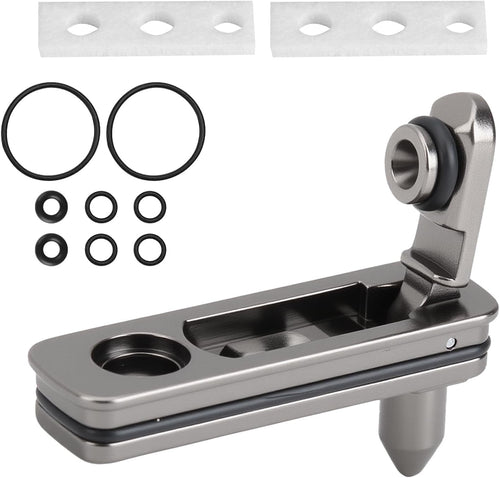 2 Pack Lighter Repair Kit Compatible with Zippo, Replacement Gasket Seal Insert Accessories with Cotton Pads, Anti Evaporation Parts for Insert Maintenance, Metal Bottom Seals